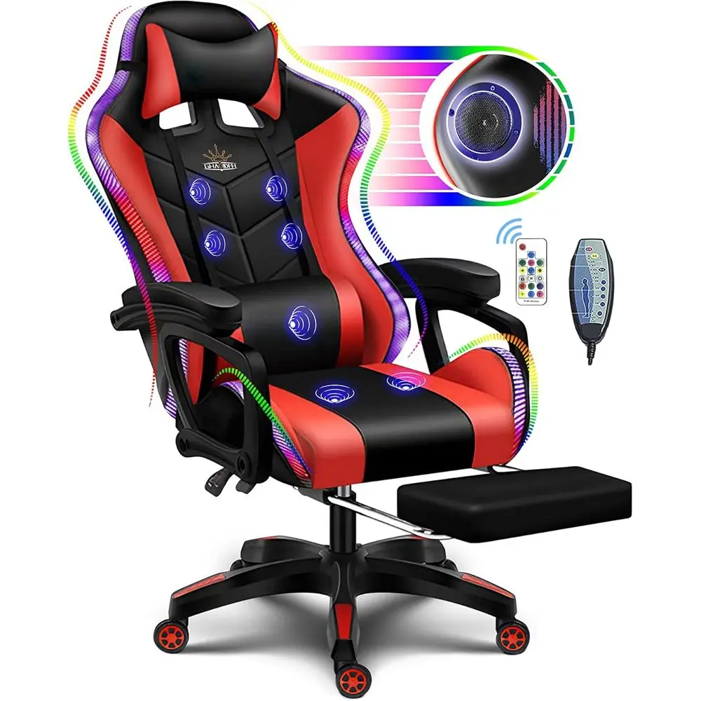 Gaming Speaker - Эргономичное игровое кресло с высокой спинкой,