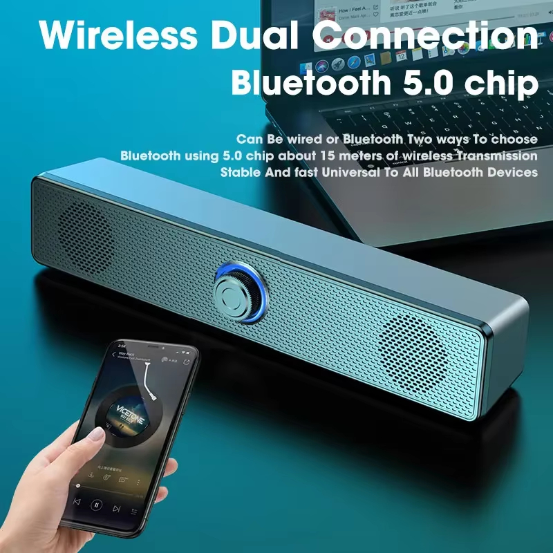 Gaming Speaker - Саундбар Bluetooth 5.0 с объемным звуком