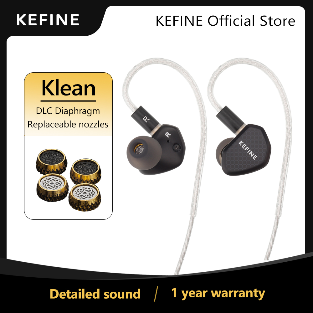 Pc Gaming Earphones - KEFINE Klean 10 мм DLC диафрагма