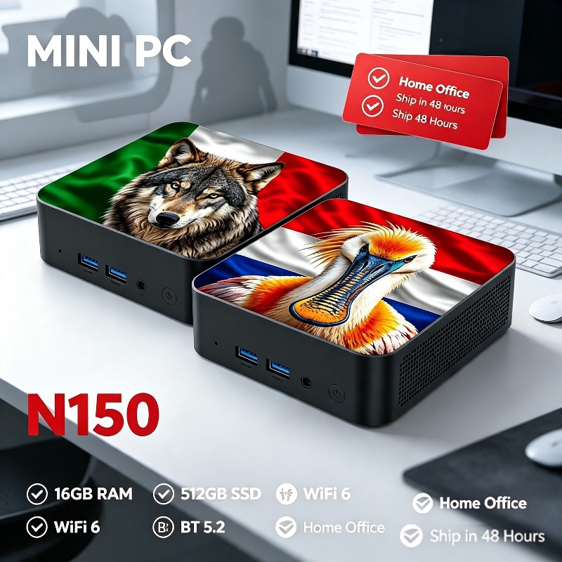 Pc Gaming Portable - Новый мини-ПК Intel Core N150, 16