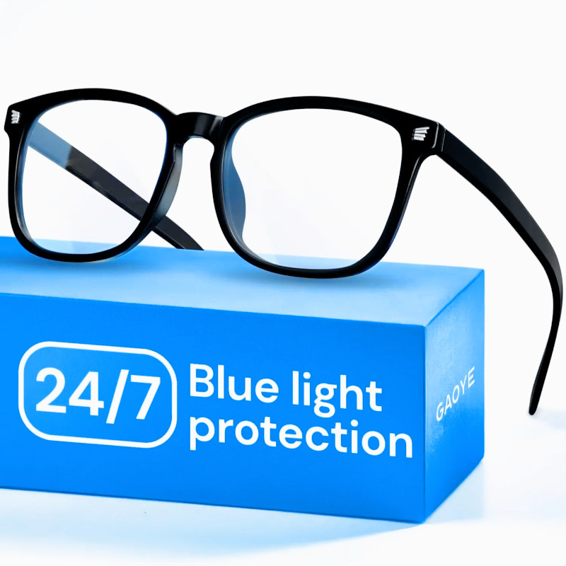 Черно-синие очки для компьютер – обзор и цена Gaming Glasses Blue Light