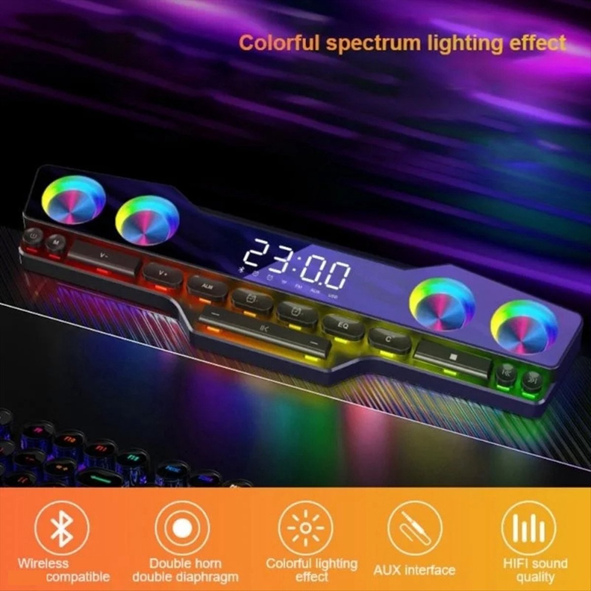 Игровые Bluetooth-колонки DTC5 – обзор и цена Gaming Speaker
