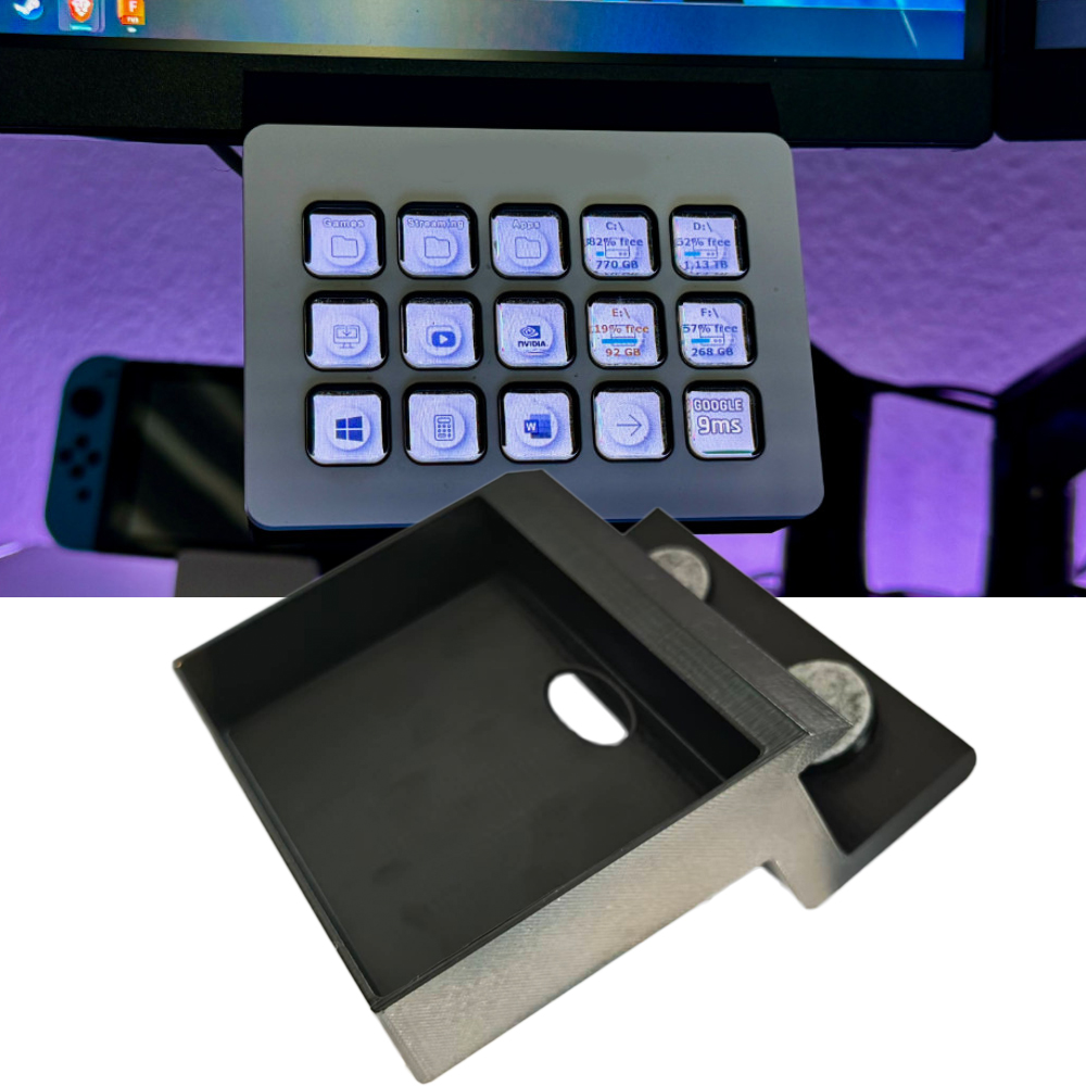 3D-печатное крепление под мони – обзор и цена Stream Deck