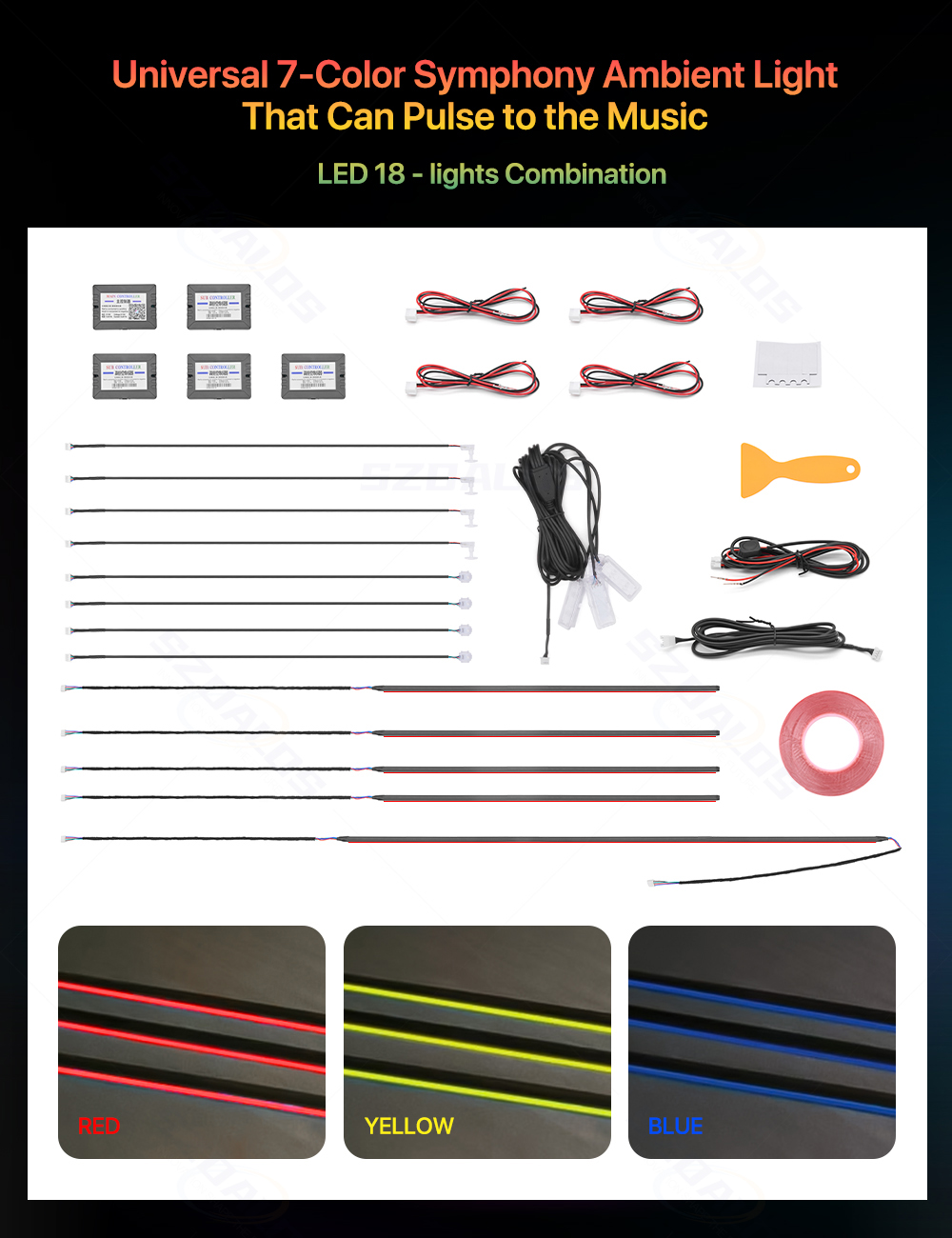 Хит продаж: комплект подсветки – обзор и цена Rgb Light Strip