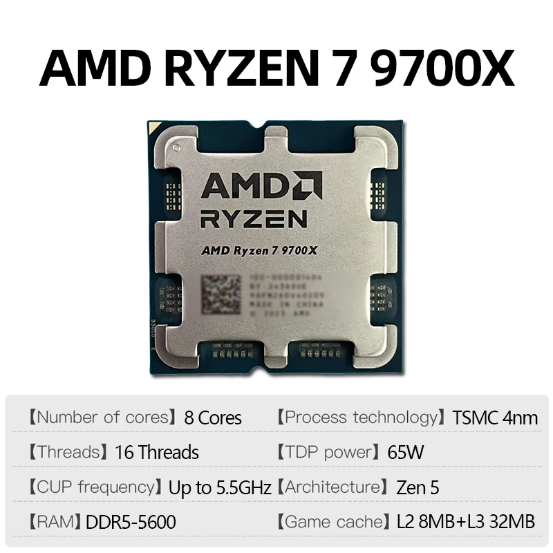 Процессор AMD Ryzen 7 9700X, р – обзор и цена Pc Gaming Ryzen
