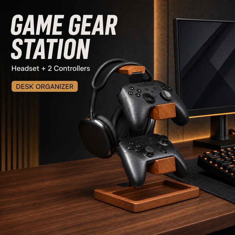 Деревянная подставка для наушн – обзор и цена Pc Gaming Earphones