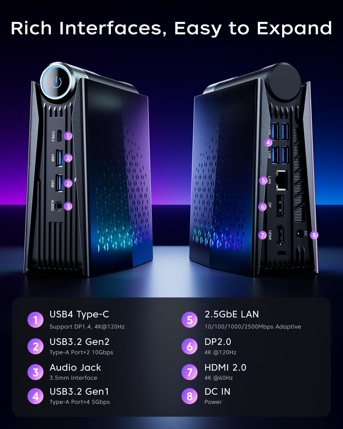 Игровой мини-ПК KAMRUI Ryzen 7 – обзор и цена Pc Gaming Ryzen