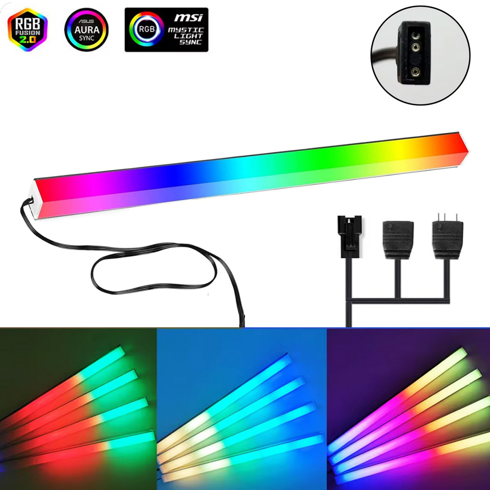 5V ARGB 3-контактный разъем дл – обзор и цена Rgb Light Strip